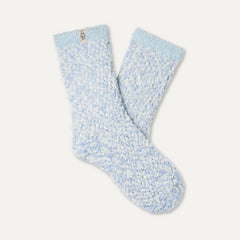 Women's Cozy Chenille Sock - SKY BLUE