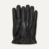 Men's 3 Point Leather Glove - BLACK