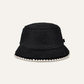 Women's UGGfluff Scalloped Hat - BLACK