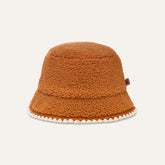 Women's UGGfluff Scalloped Hat - CHESTNUT