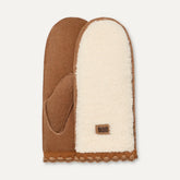 Women's UGGfluff Scalloped Mitten - NIMBUS