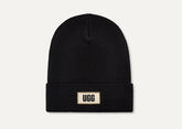 Men's High Crown Beanie - BLACK