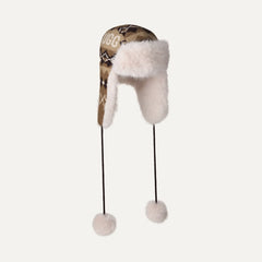 Women's Braylee UGGIsle Flap Hat - COFFEE GROUNDS HEATHER