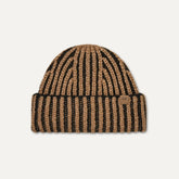 Women's Chunky Rib Micro Beanie - BLACK MULTI