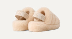 Women's Fluff Yeah Slide - NATURAL / SEA SALT