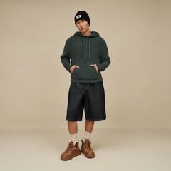Men's Trey Rib Knit Crew - WHITE PEPPER