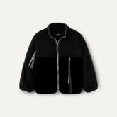 Women's Marlene Sherpa Jacket II - BLACK