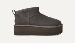 Women's Classic Ultra Mini Platform - CHARCOAL