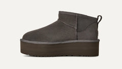 Women's Classic Ultra Mini Platform - CHARCOAL