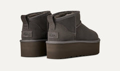 Women's Classic Ultra Mini Platform - CHARCOAL