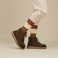 Men's Camdyn Cozy Sock - CHESTNUT / CREAM