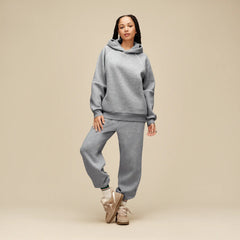 Women's Classic Hoodie - GREY HEATHER