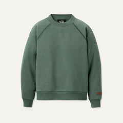 Women's Classic Crewneck - GREEN STONE
