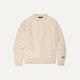 Women's Classic Crewneck - SAND HEATHER