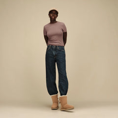 Women's Miriam Baby Tee Rib - ALLSPICE