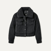 Women's Frankie Short Trucker Jacket - INK