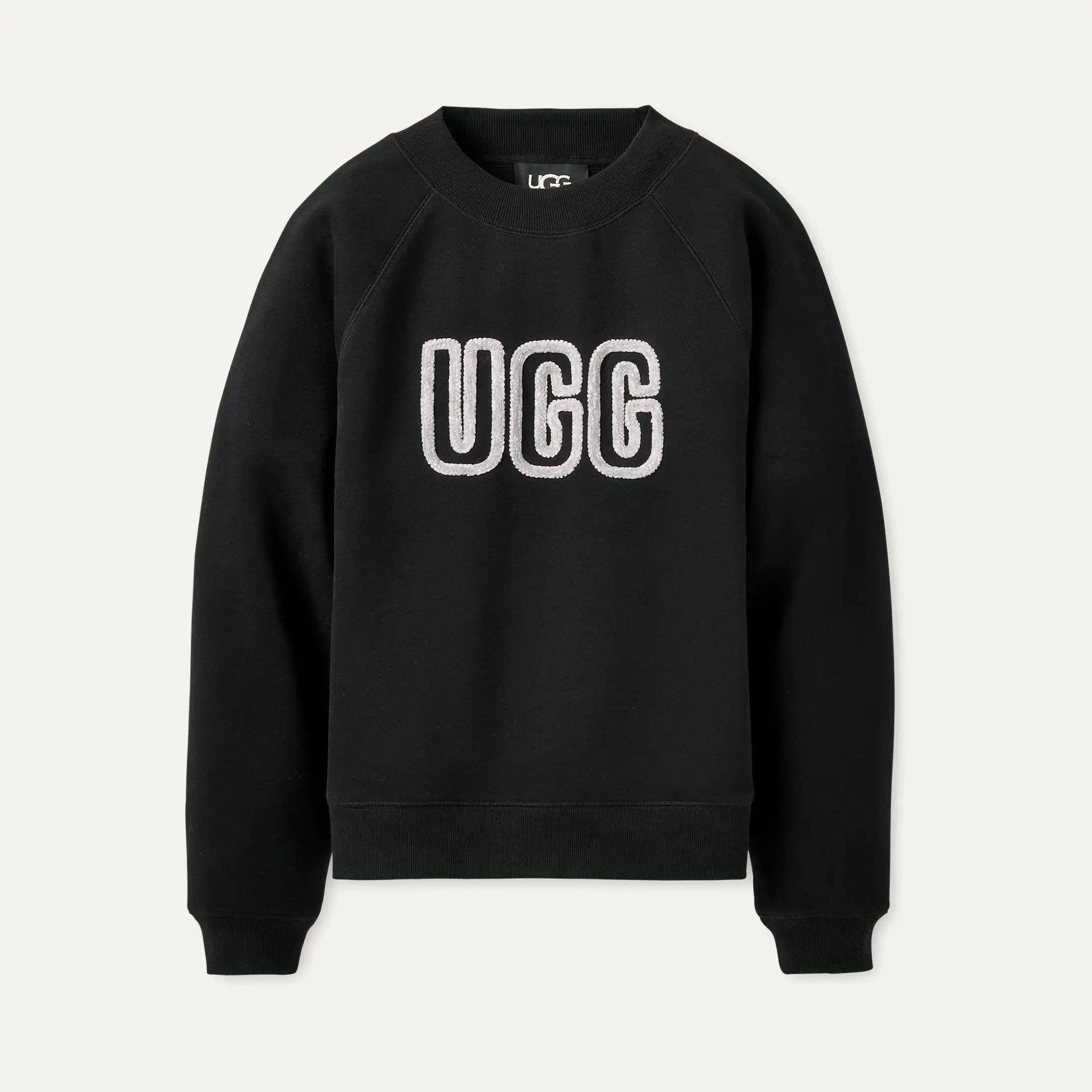 Women's UGG Logo Crewneck - BLACK