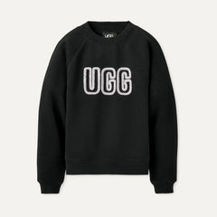 Women's UGG Logo Crewneck - BLACK