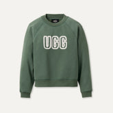 Women's UGG Logo Crewneck - GREEN STONE