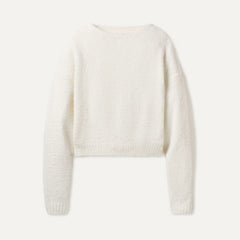 Women's Novalie Slouchy Pullover - CREAM