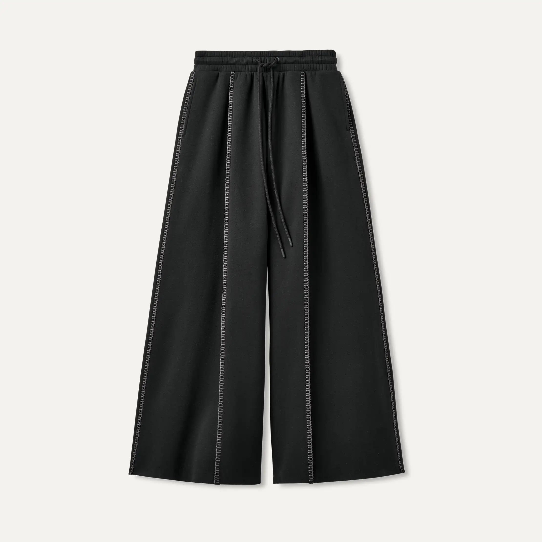 Women's Classic Wide Leg Pant - BLACK