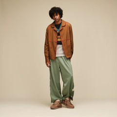 Men's Zakari Top - BROWN MUSTARD