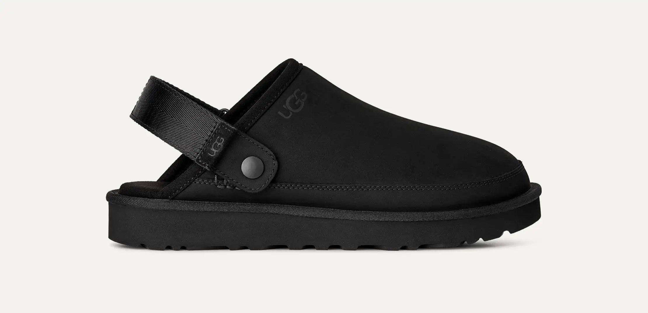 Men's Goldencoast Clog II Nubuck - BLACK