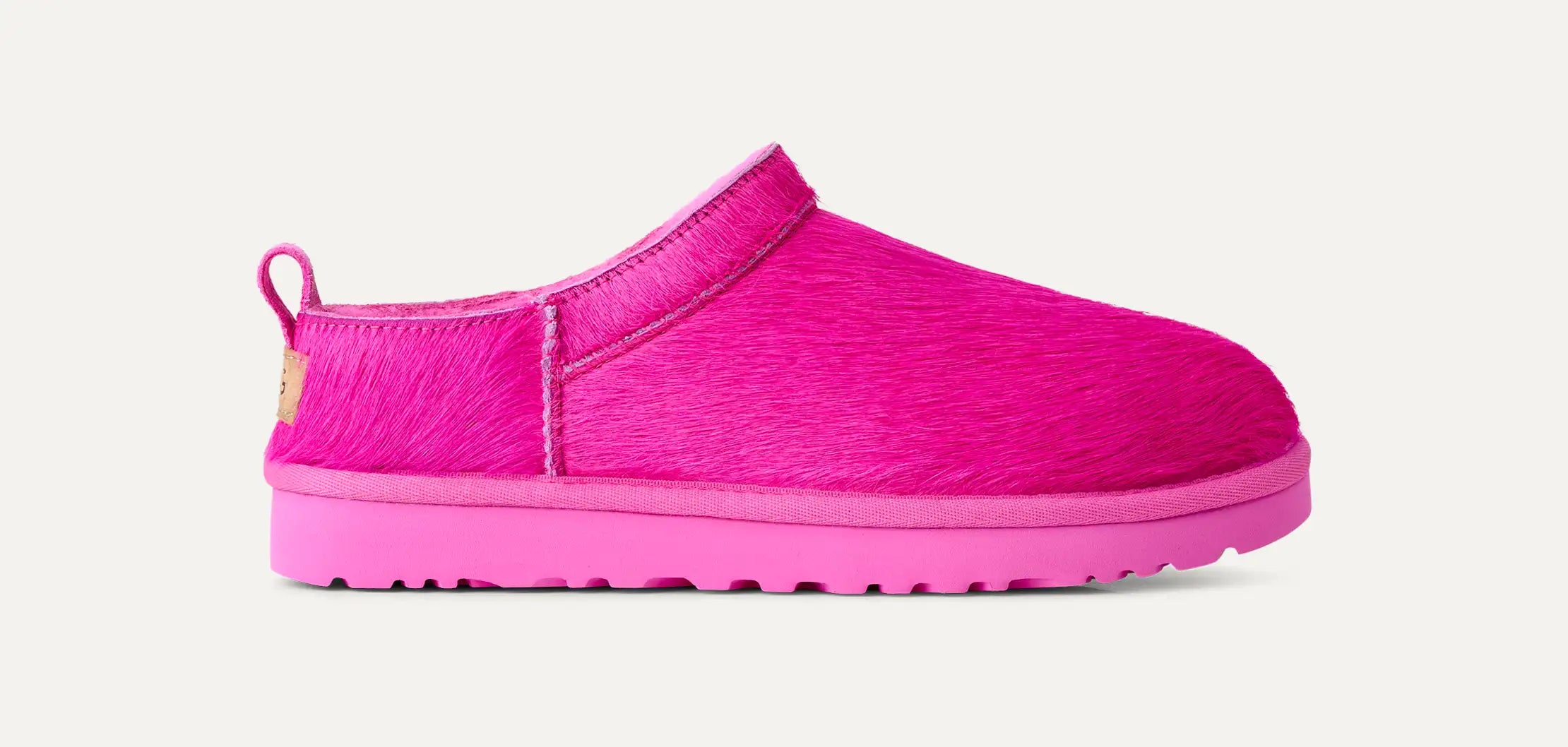 Women's Classic Micro Calf Hair - BRIGHT FUCHSIA