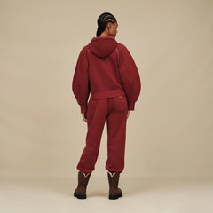 Women's Classic Full-Zip Hoodie - COFFEE BERRY