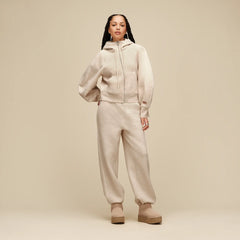 Women's Classic Full-Zip Hoodie - SAND HEATHER