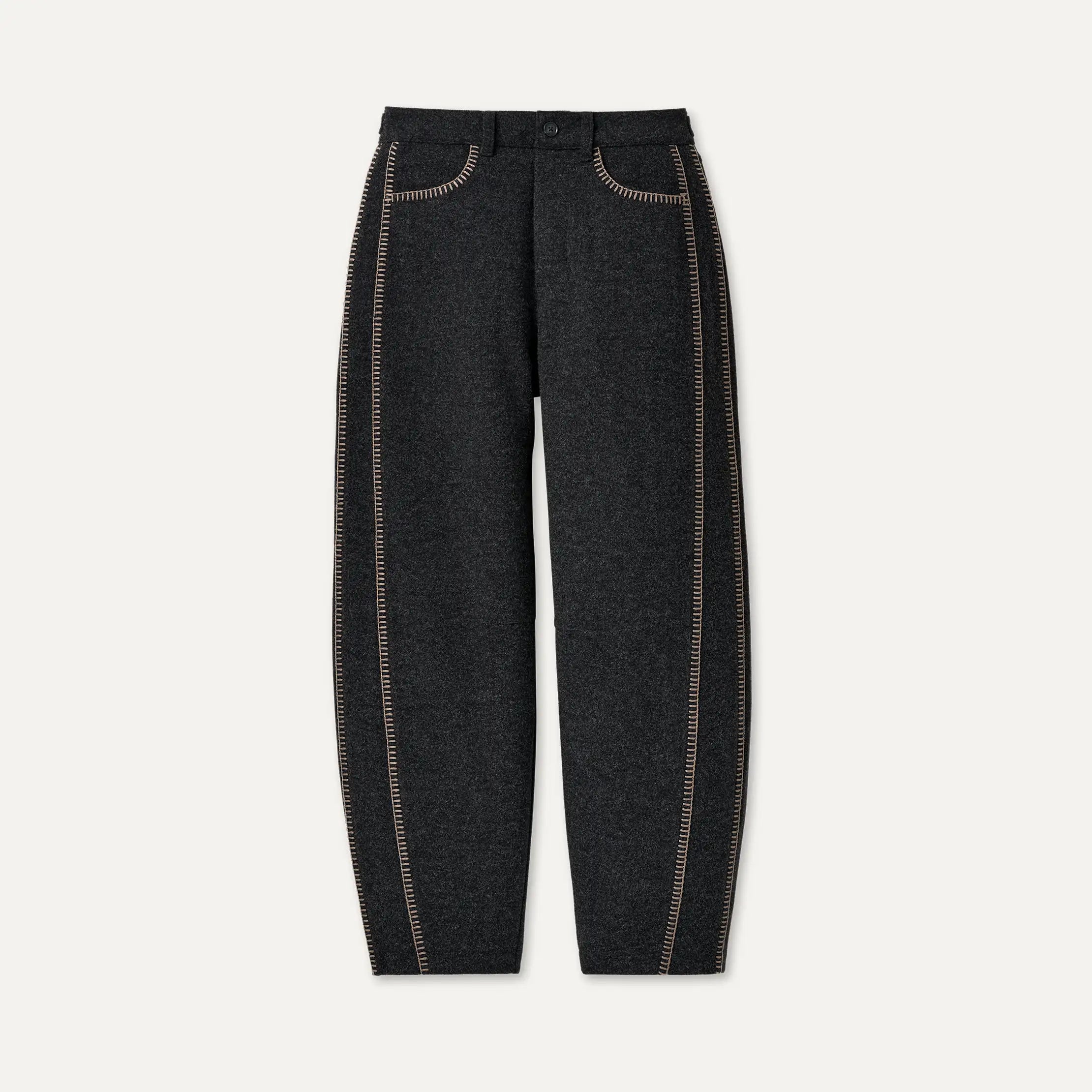Women's Rina Barrel Pant - BLACK HEATHER