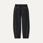 Women's Rina Barrel Pant - BLACK HEATHER