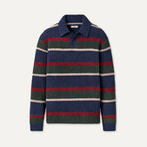 Men's Lendon Rugby Top - MARINER STRIPE