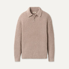 Men's Lendon Rugby Top - OYSTER