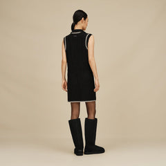Women's Rylynn Quarter-Zip Dress - BLACK