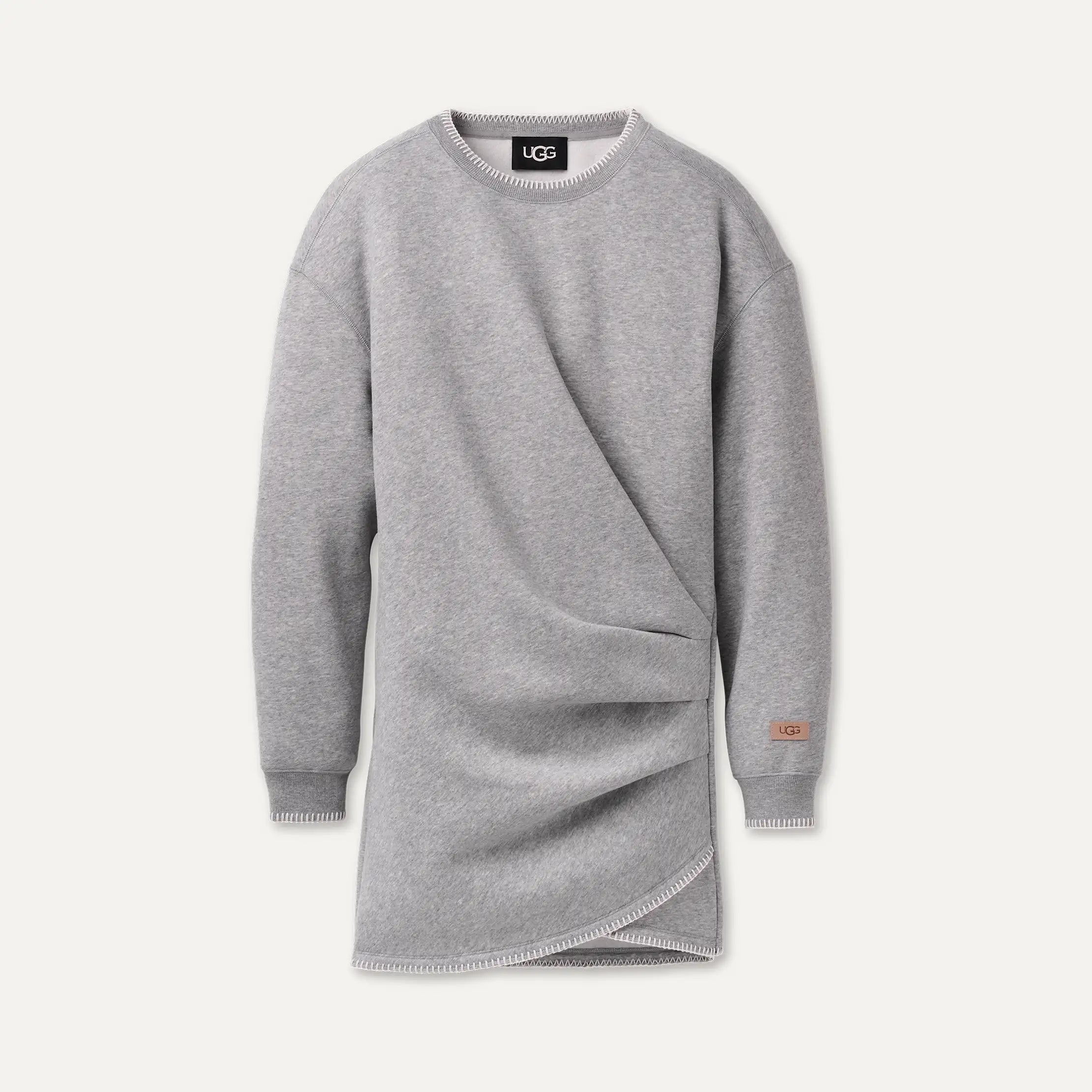 Women's Classic Tulip Mini Dress - GREY HEATHER