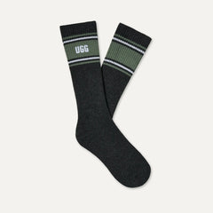 Men's Josias Varsity Crew 2 Pack - WILD GRAPE / GREEN STONE