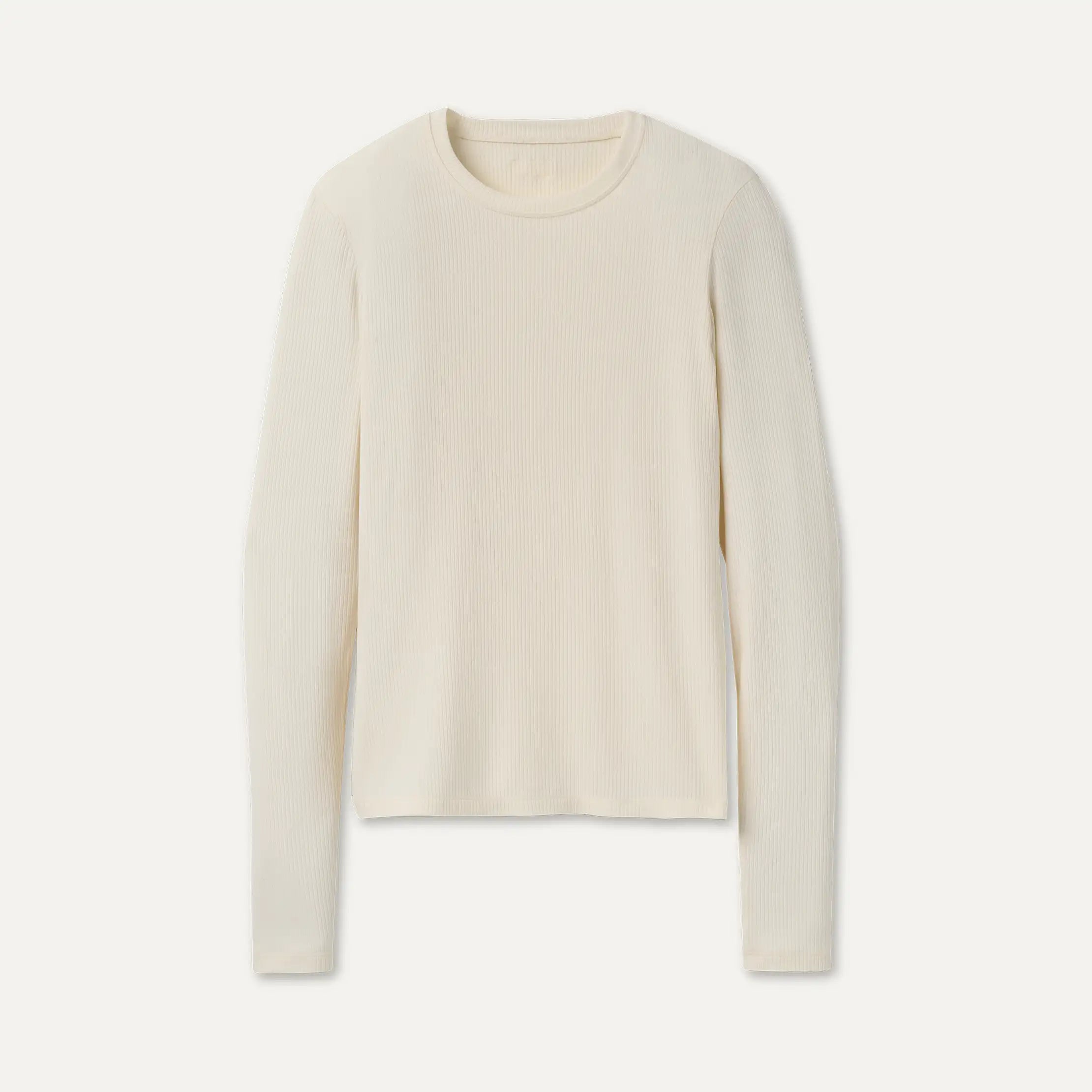 Women's Aidelene Long Sleeve Rib Tee - NIMBUS