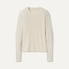 Women's Aidelene Long Sleeve Rib Tee - NIMBUS