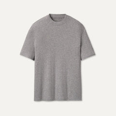 Women's Amarys Relaxed Rib Tee - GREY HEATHER