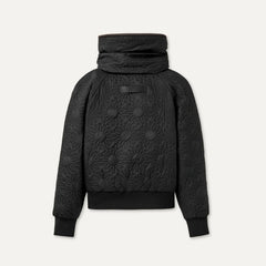 Women's Solein Oversized-Collar Jacket - BLACK