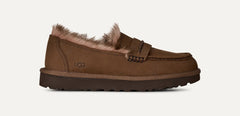 Women's Ellis Nubuck Loafer - DARK CHESTNUT
