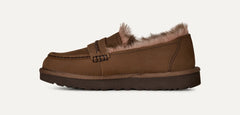Women's Ellis Nubuck Loafer - DARK CHESTNUT