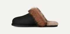 Women's Scuffette Nubuck - BLACK