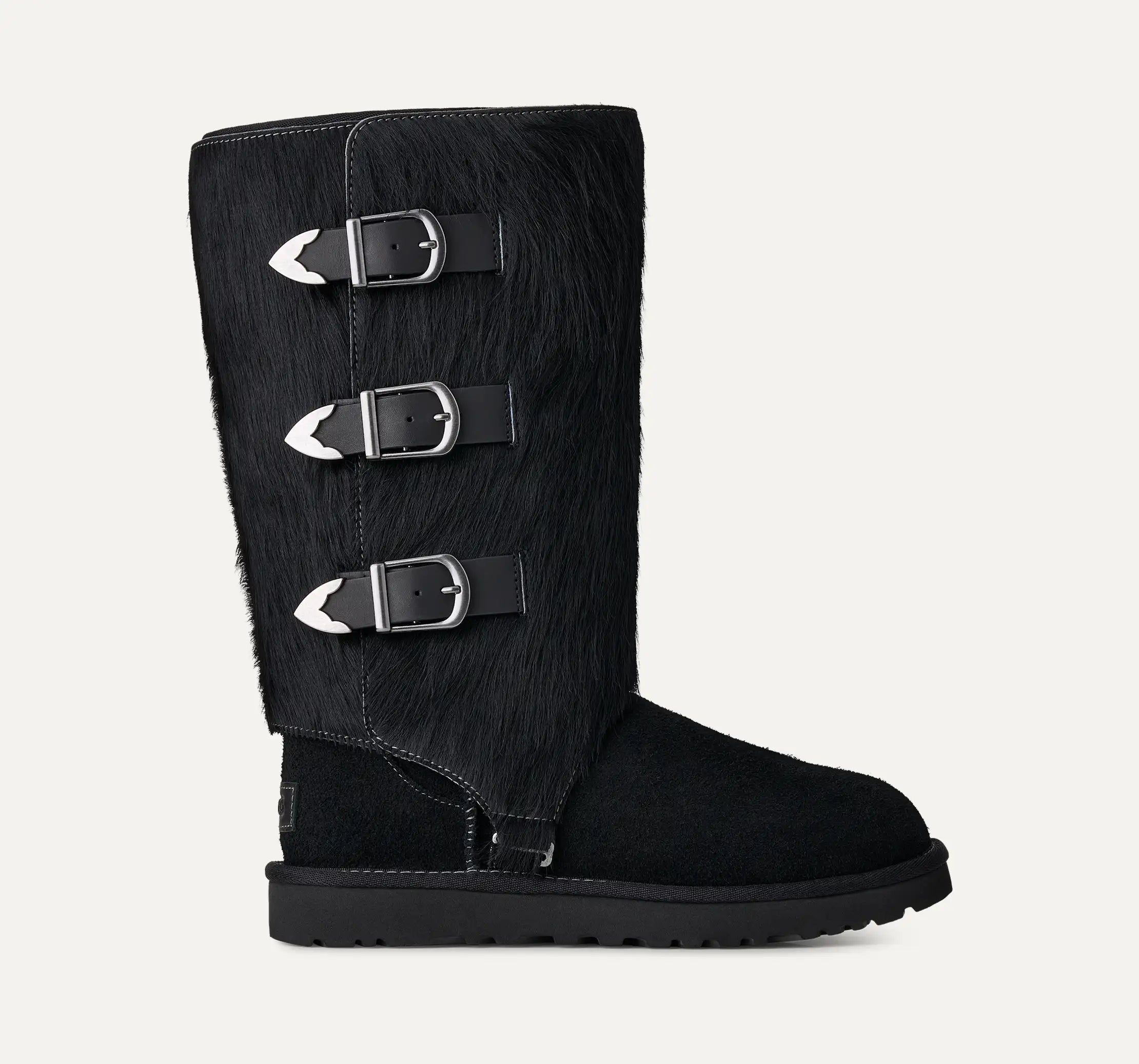 Women's Classic Tall Western - BLACK