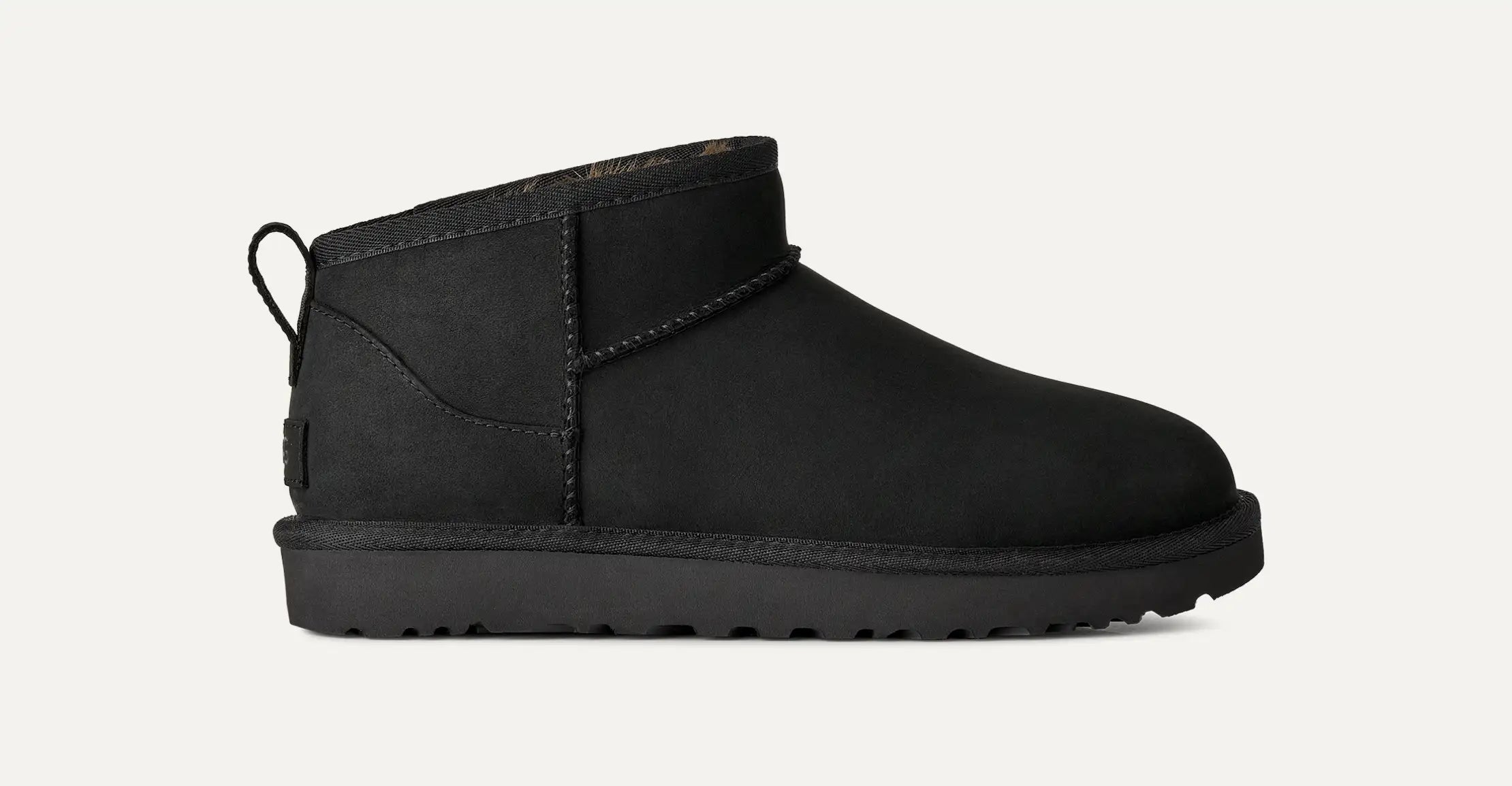 Women's Classic Ultra Mini Nubuck - BLACK
