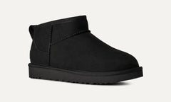 Women's Classic Ultra Mini Nubuck - BLACK