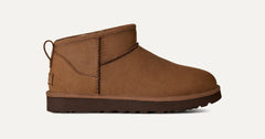 Women's Classic Ultra Mini Nubuck - DARK CHESTNUT
