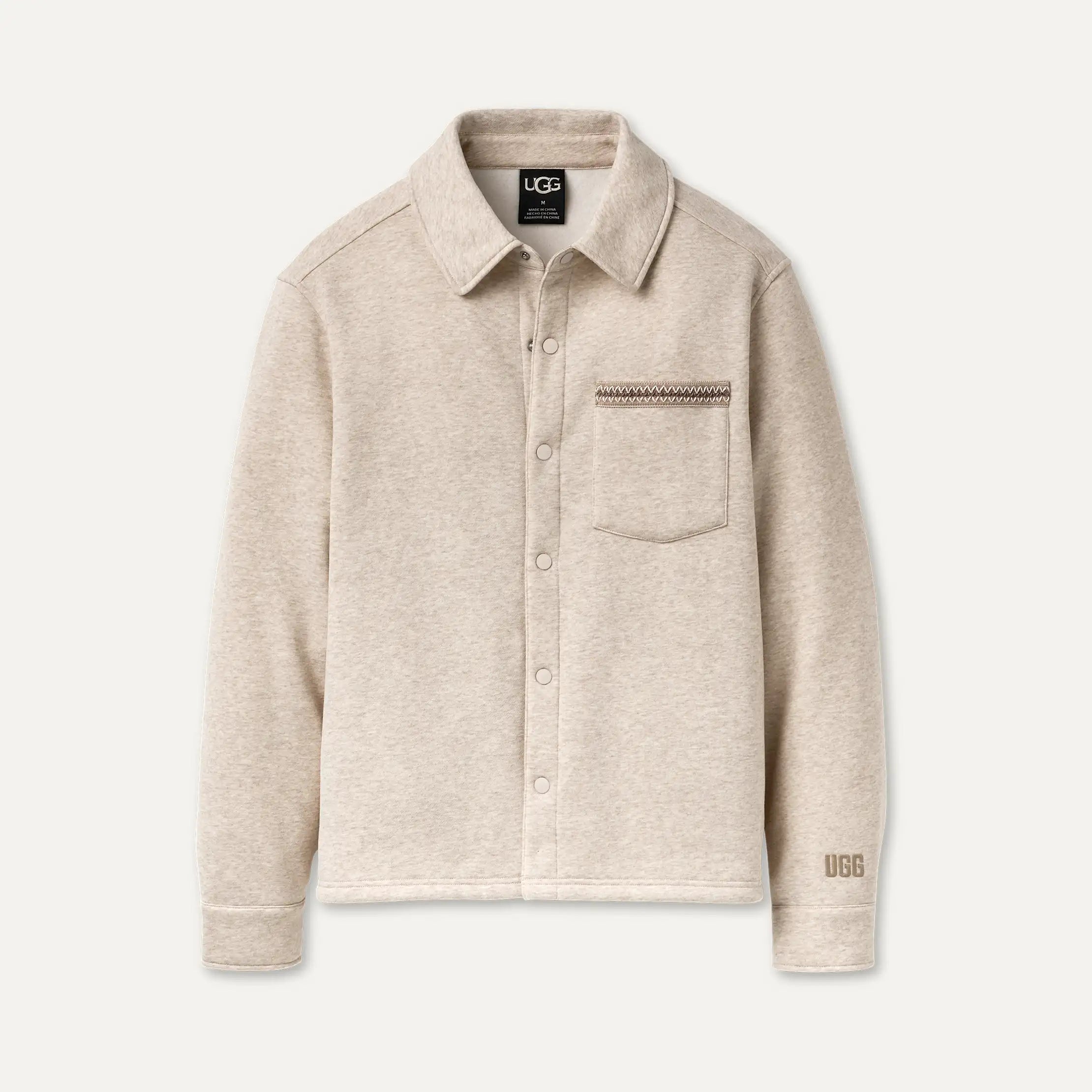 Men's Tasman Shirt Jacket - CARIBOU HEATHER