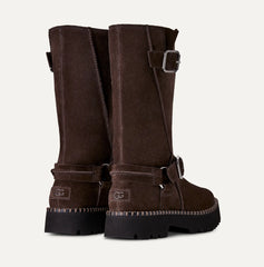 Women's Uptowner Biker Boot - DUSTED COCOA